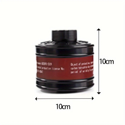 Máscara de gas táctica con filtro de 40 mm