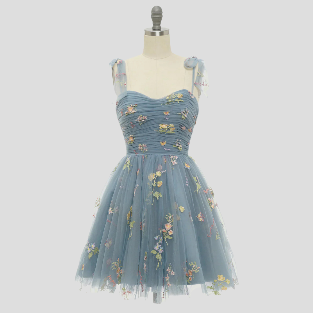 Vestido de fiesta de tul para mujer