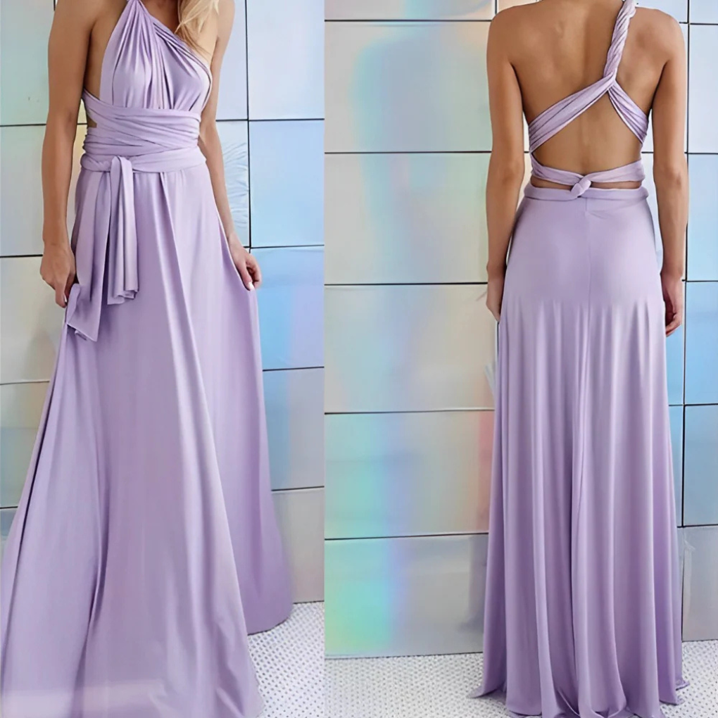 Vestido cruzado para mujer