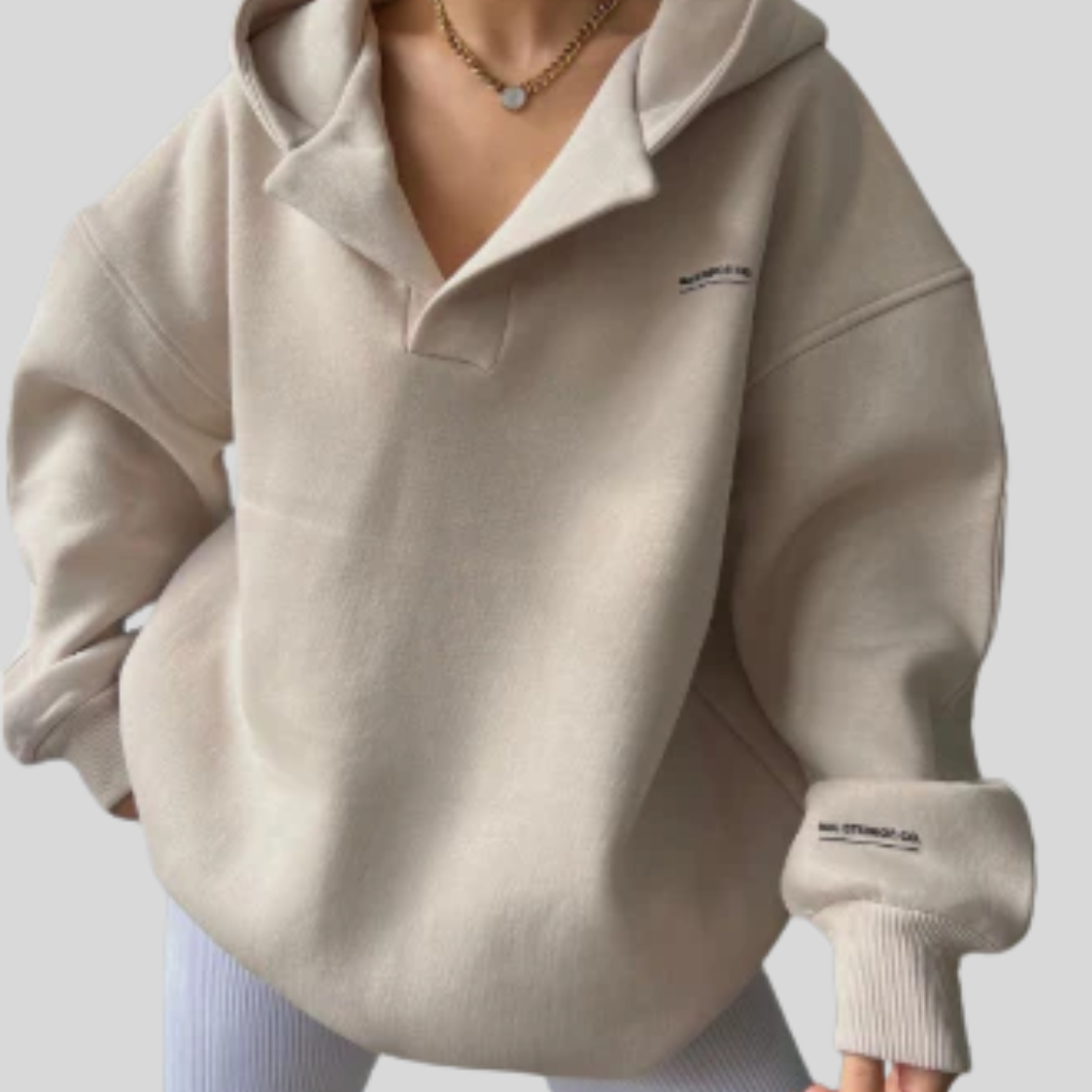Sudadera con capucha para mujer