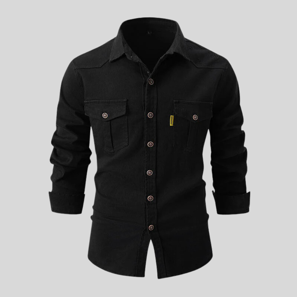 Camisa de Trabajo para Hombres – Diseño Pesado con Utilidad Diaria