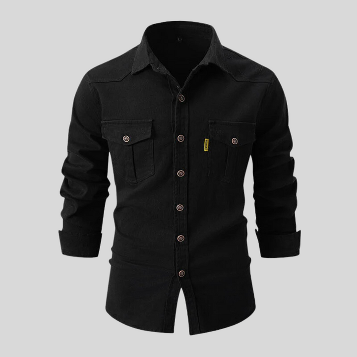 Camisa de Trabajo para Hombres – Diseño Pesado con Utilidad Diaria