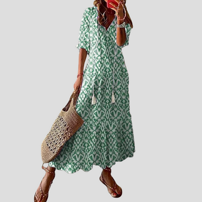 Vestido bohemio largo para mujer