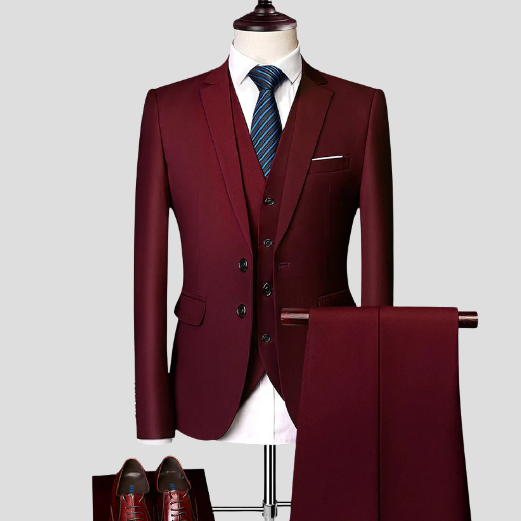 Conjunto de traje formal para hombre