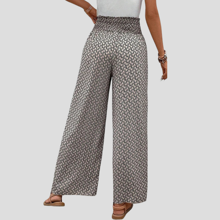 Pantalones Estampado Geométrico Moderno