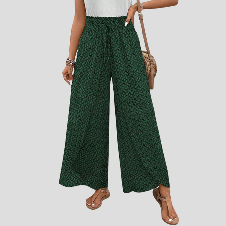 Pantalones Estampado Geométrico Moderno