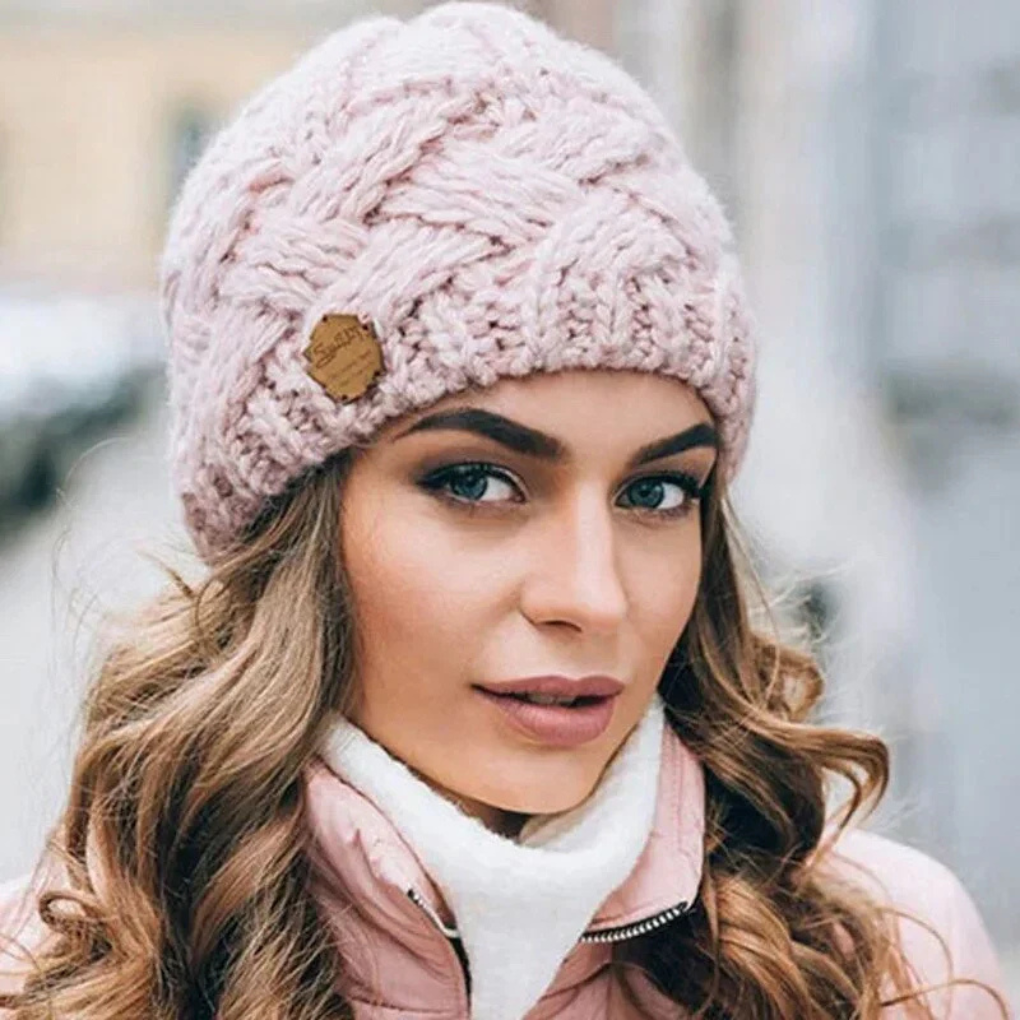 Gorro de punto para mujer