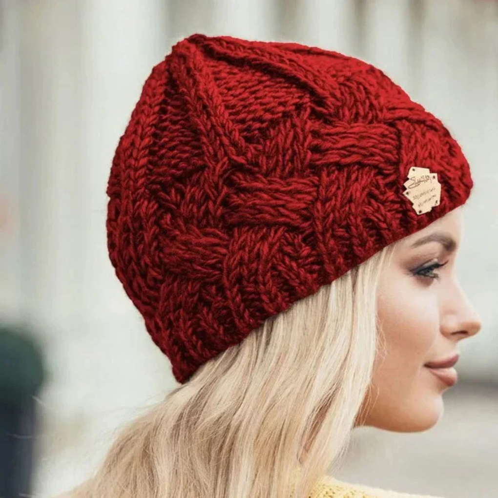 Gorro de punto para mujer