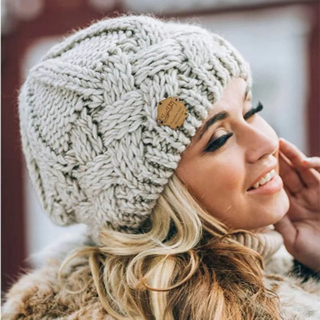 Gorro de punto para mujer
