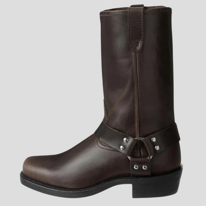 Botas vaqueras de estilo vintage para hombre