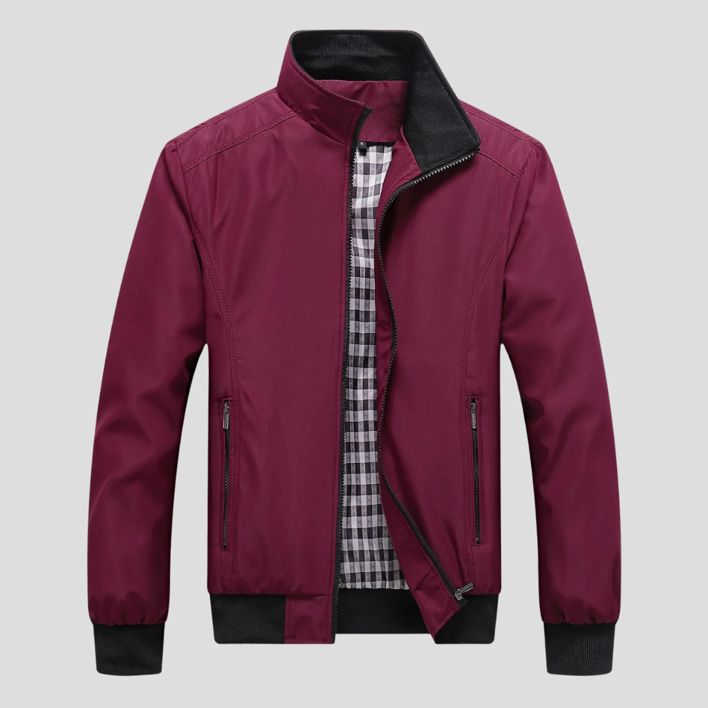 Chaqueta de verano resistente al viento para hombre