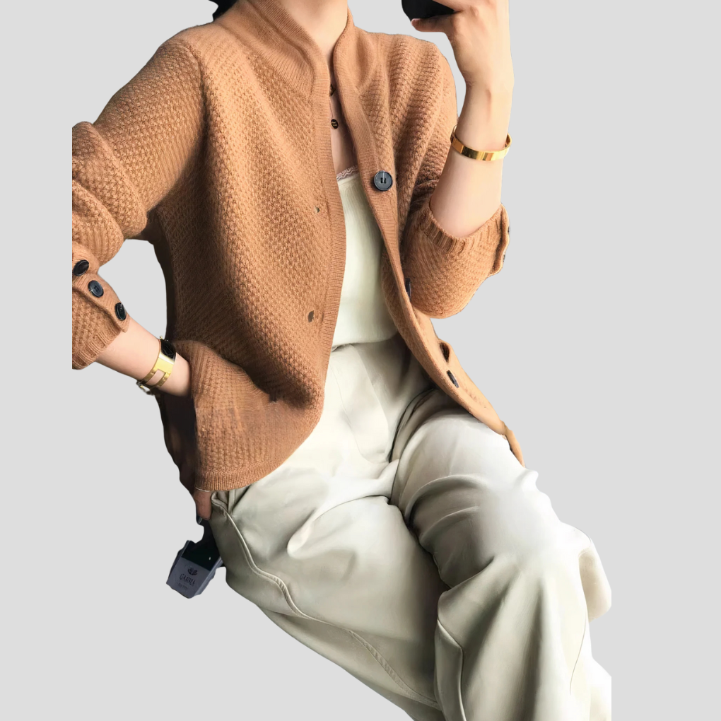 Cárdigan de cachemira para mujer