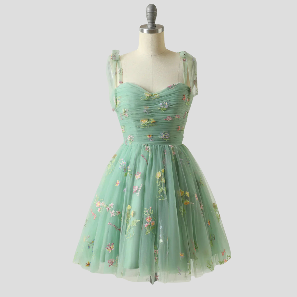 Vestido de fiesta de tul para mujer