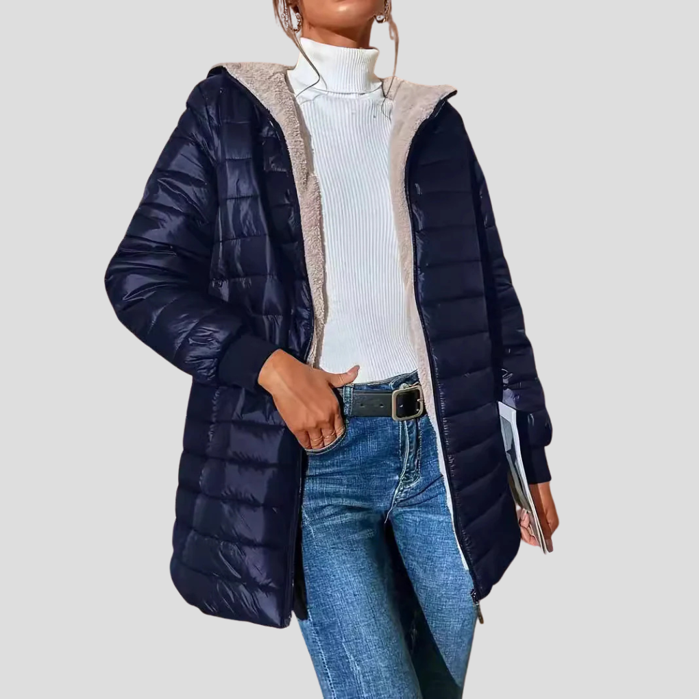 Chaqueta informal de invierno para mujer