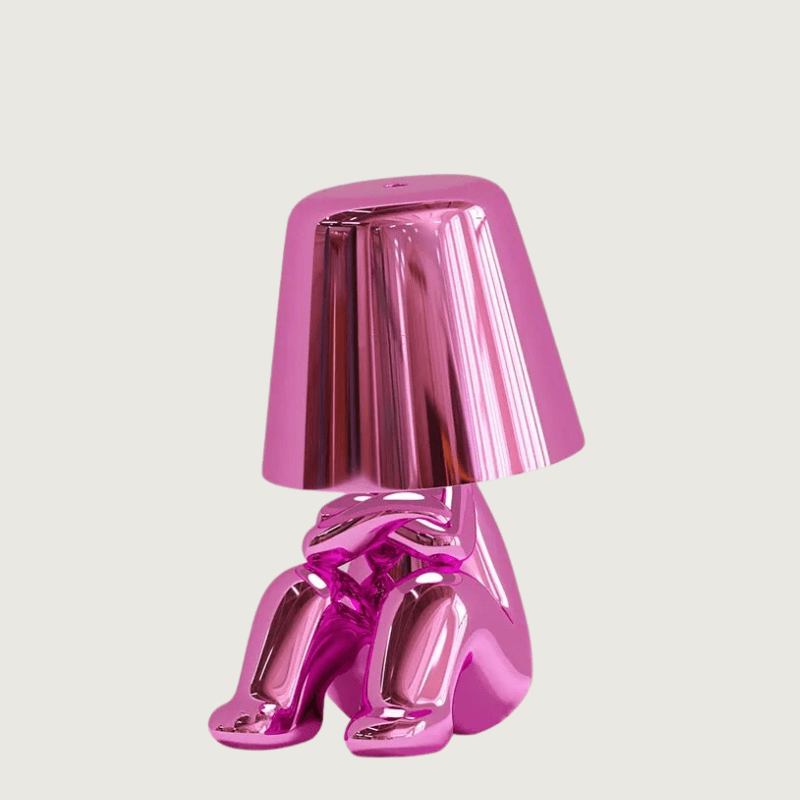 LumiThink - Lámpara de Mesa LED con Base de Resina