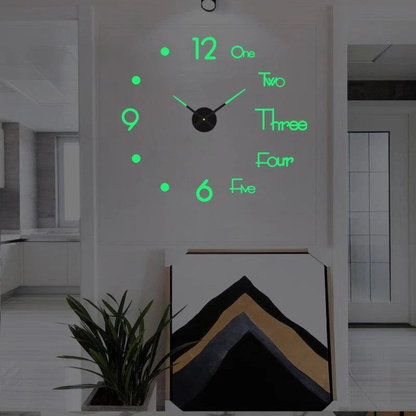 Reloj de pared DIY Artistry Chrono