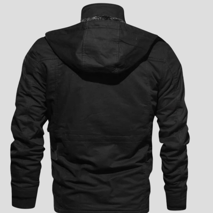Chaqueta Robusta para Hombre – Capa Sólida para Días Fríos y Ventosos