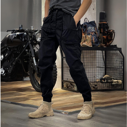 Pantalón cargo elástico para hombre