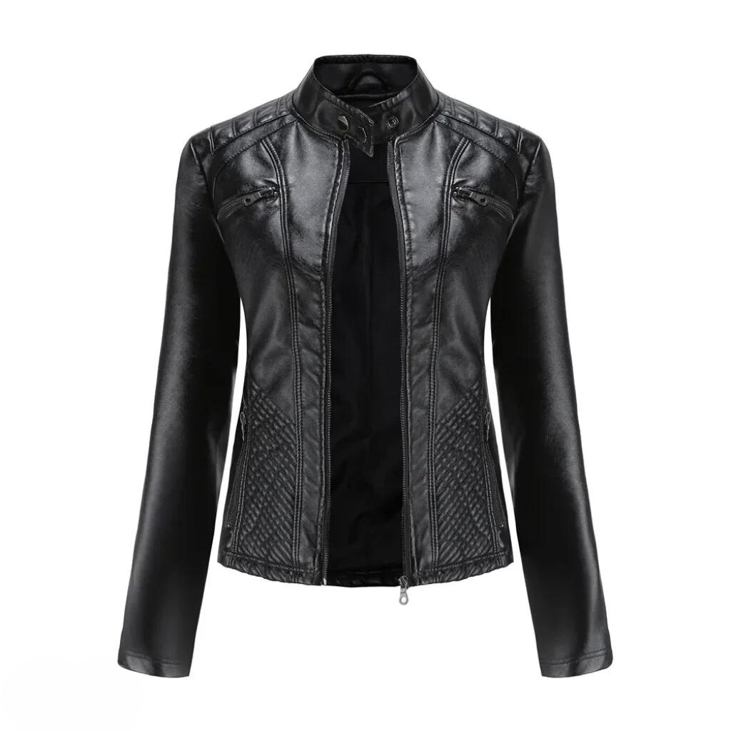 Chaqueta de cuero elegante y única