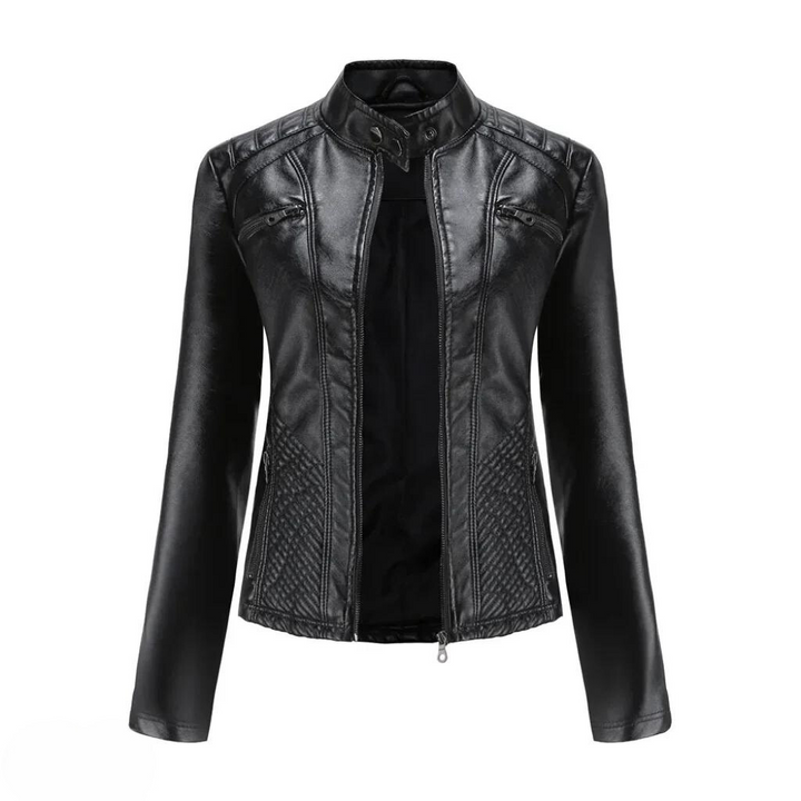 Chaqueta de cuero elegante y única