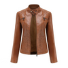 Chaqueta de cuero elegante y única