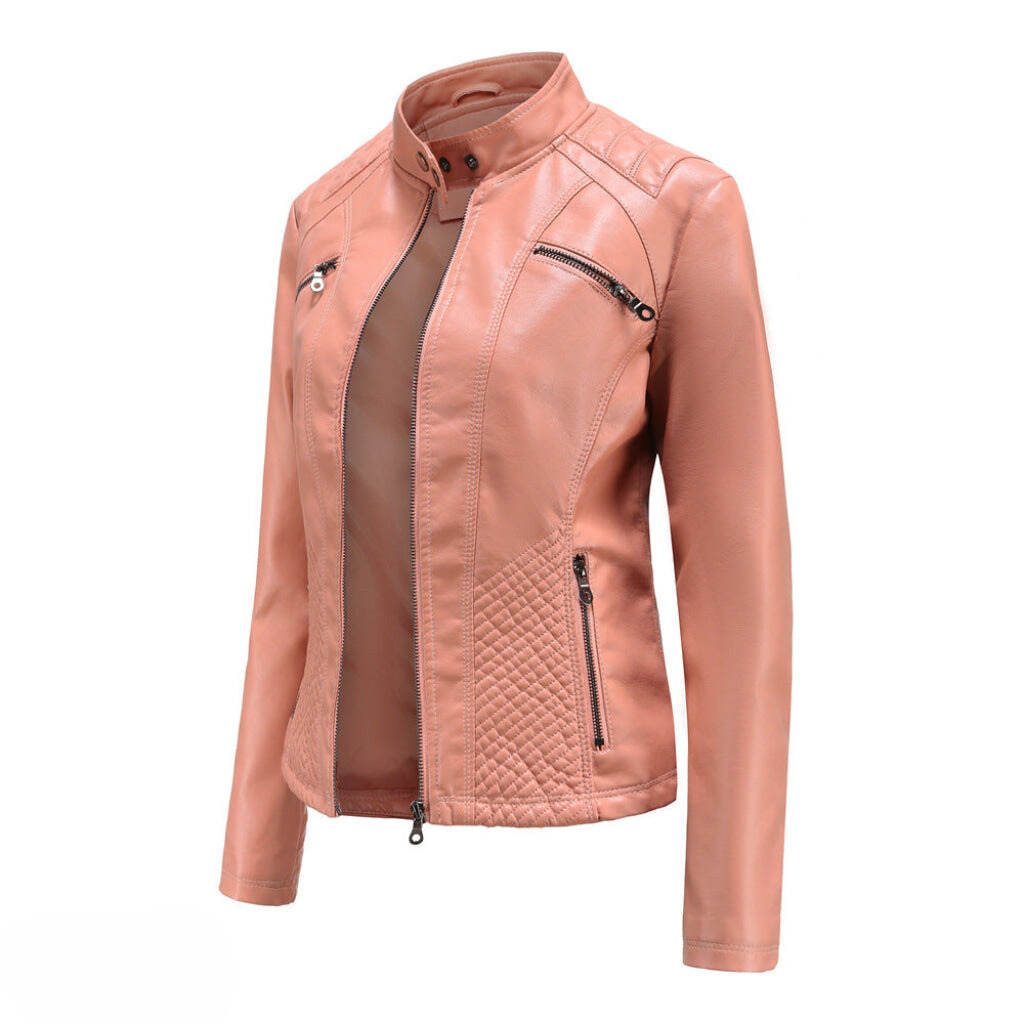 Chaqueta de cuero elegante y única