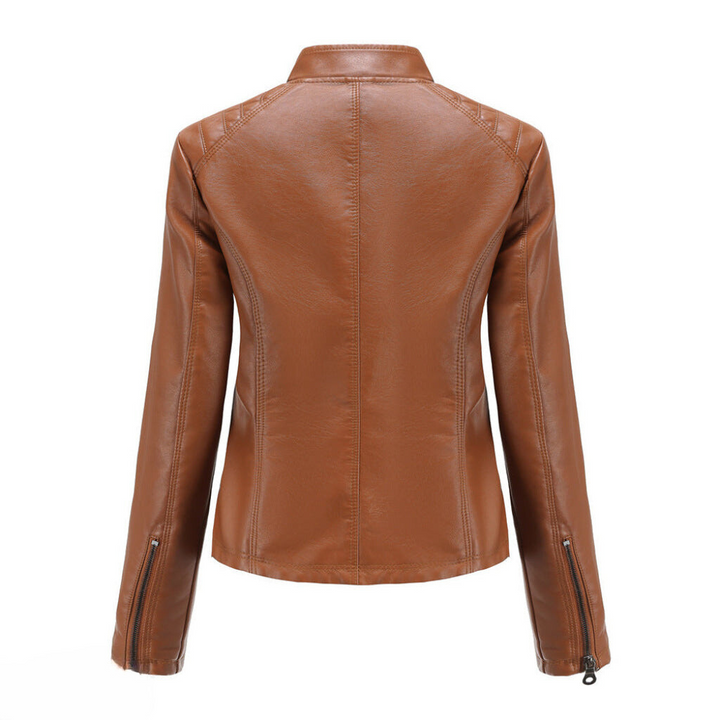 Chaqueta de cuero elegante y única