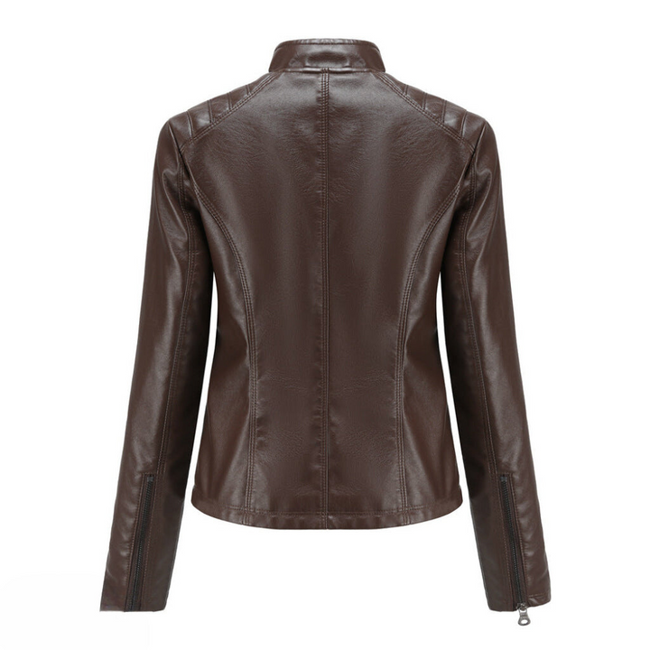 Chaqueta de cuero elegante y única