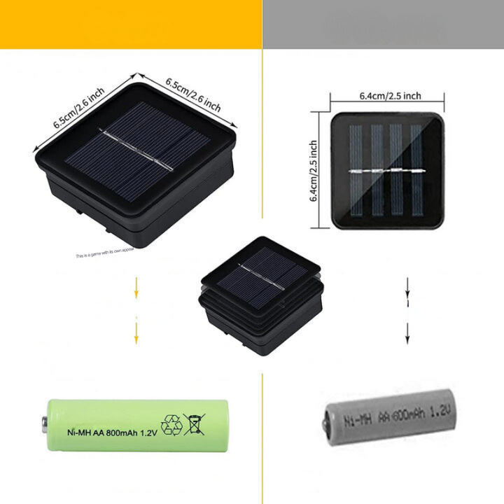 Roan – Guirnalda de luces solares de estilo marroquí resistente al agua