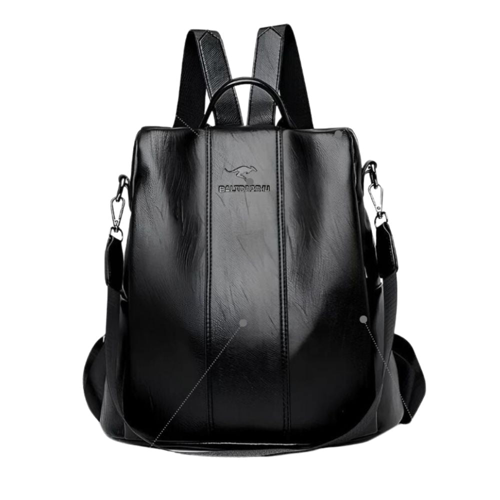 Mochila Antirrobo de Cuero para Mujer