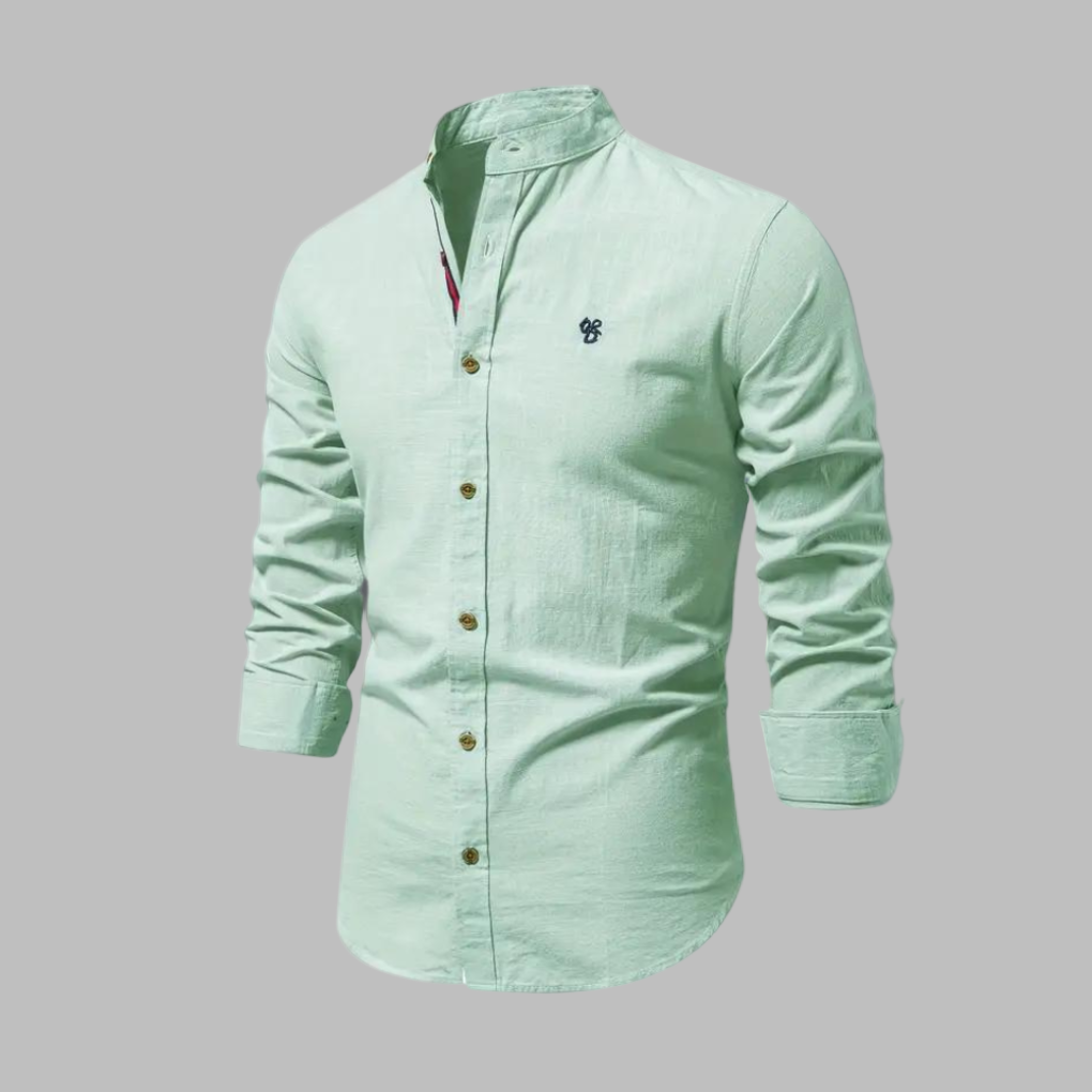 Camisa Polo de Manga Larga Trendy para Hombres