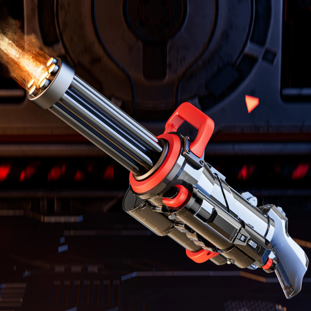 Rifle de agua automático eléctrico