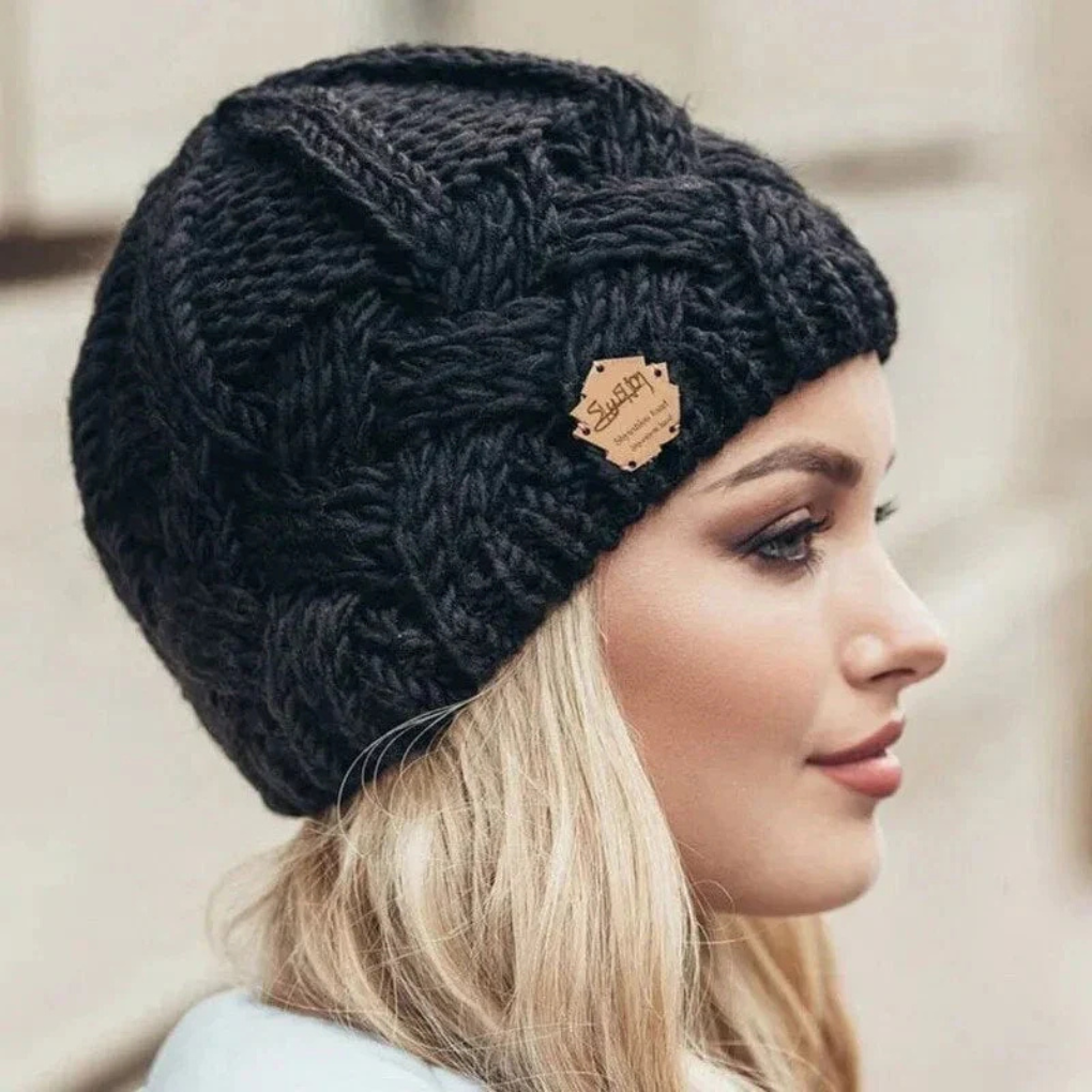 Gorro de punto para mujer