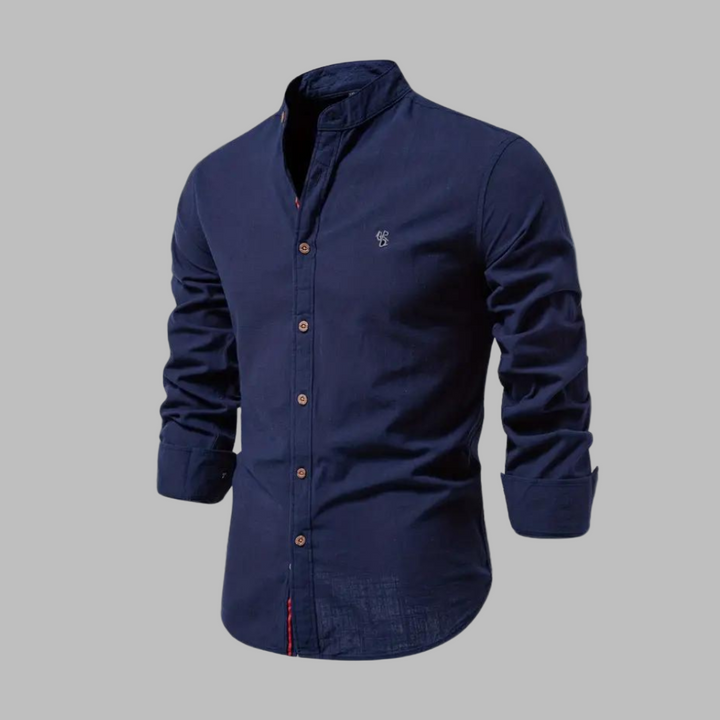 Camisa Polo de Manga Larga Trendy para Hombres