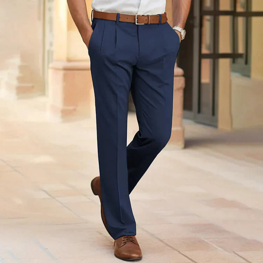Pantalones casuales de negocios para hombre
