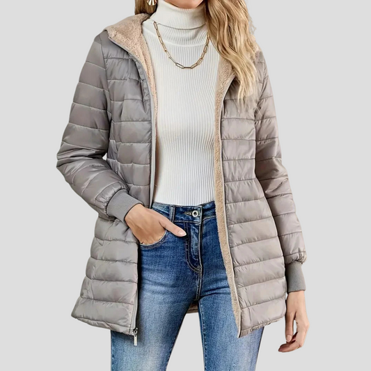 Chaqueta informal de invierno para mujer