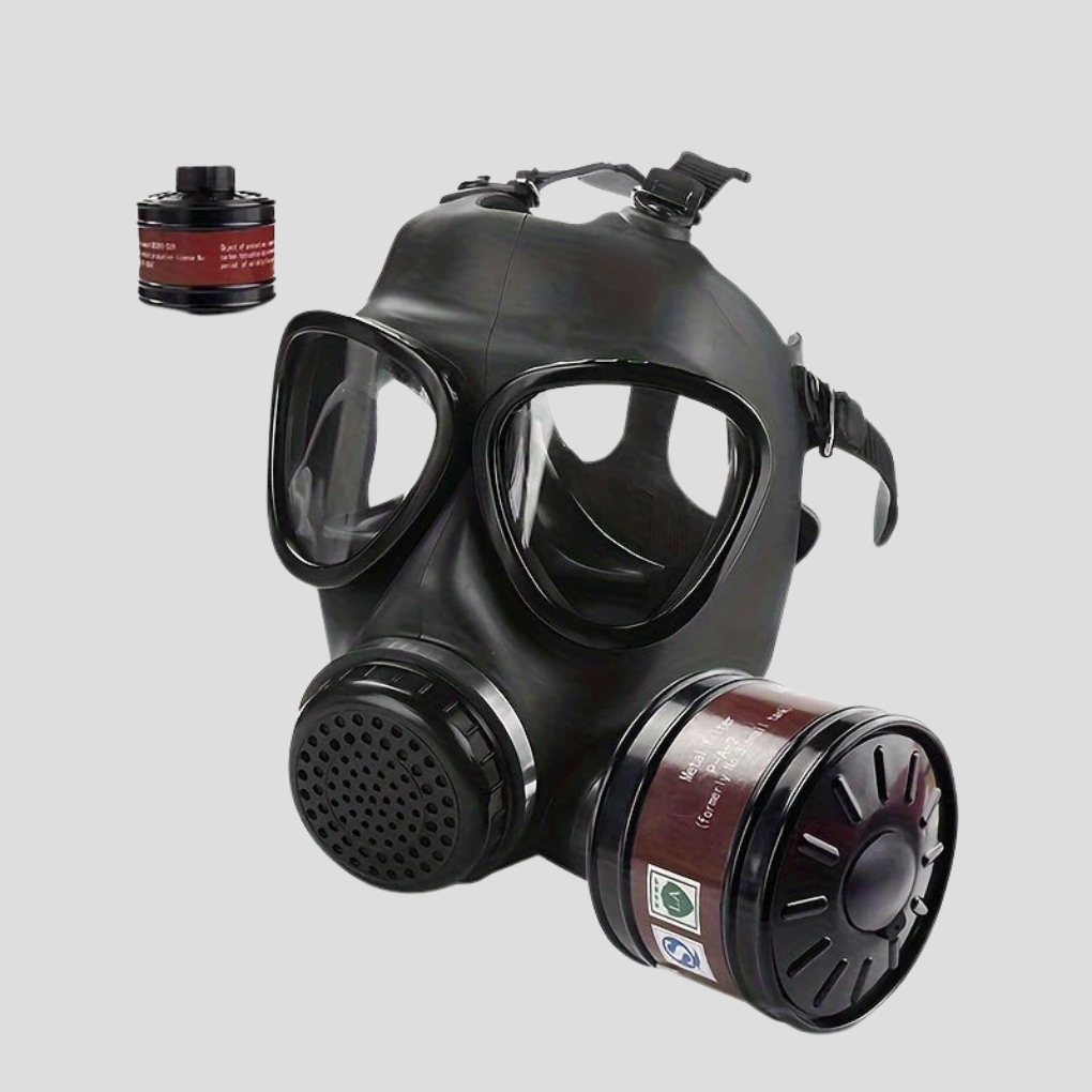 Máscara de gas táctica con filtro de 40 mm