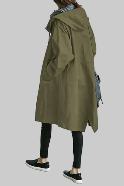 Impermeable de moda para mujer
