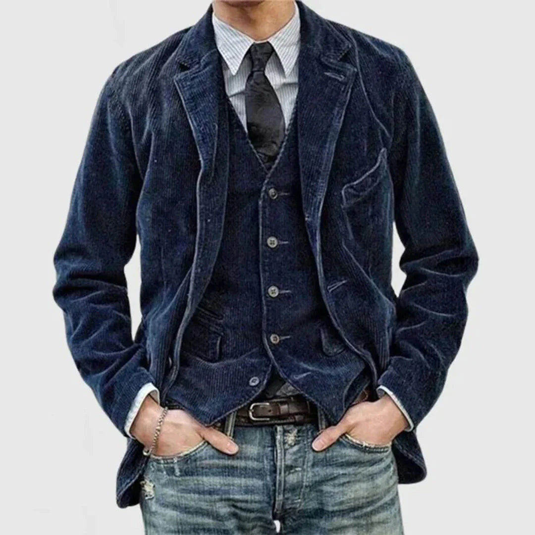 Chaqueta de pana para hombre