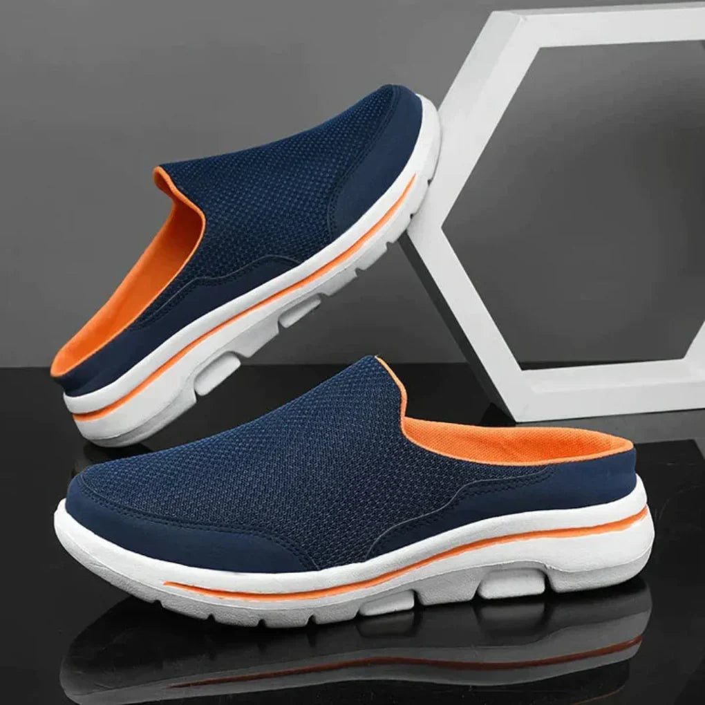 Valomoc - Zapatillas tipo mule sin talón