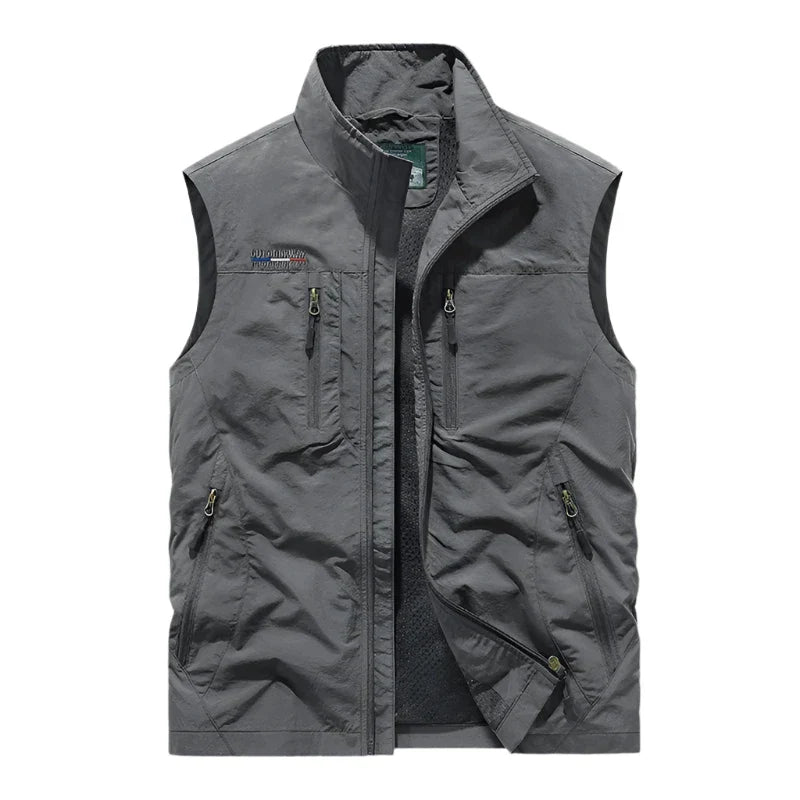 Chaleco Impermeable Clásico para Hombre: Funcionalidad y Estilo para el Día a Día