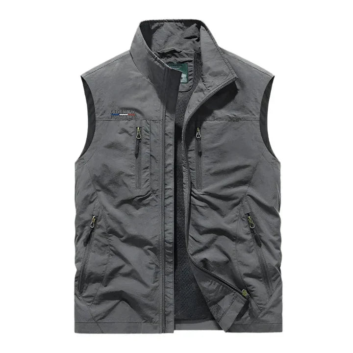 Chaleco impermeable clásico para hombre