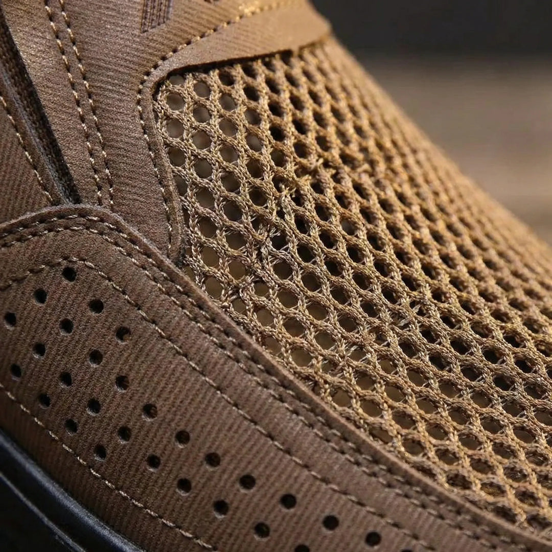 Vantelo - Mocasín sin cordones ventilado para hombre