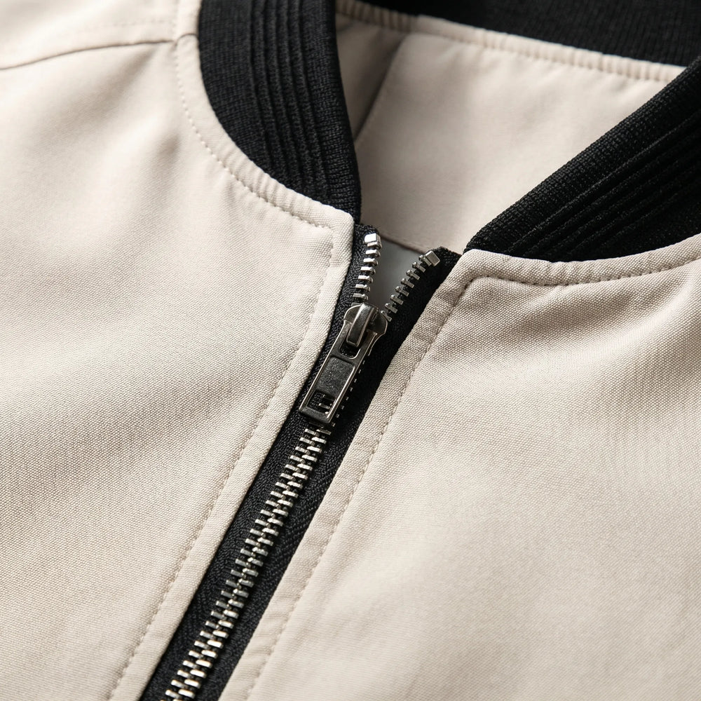 Vanturo - Chaqueta bomber de silueta delgada para hombre
