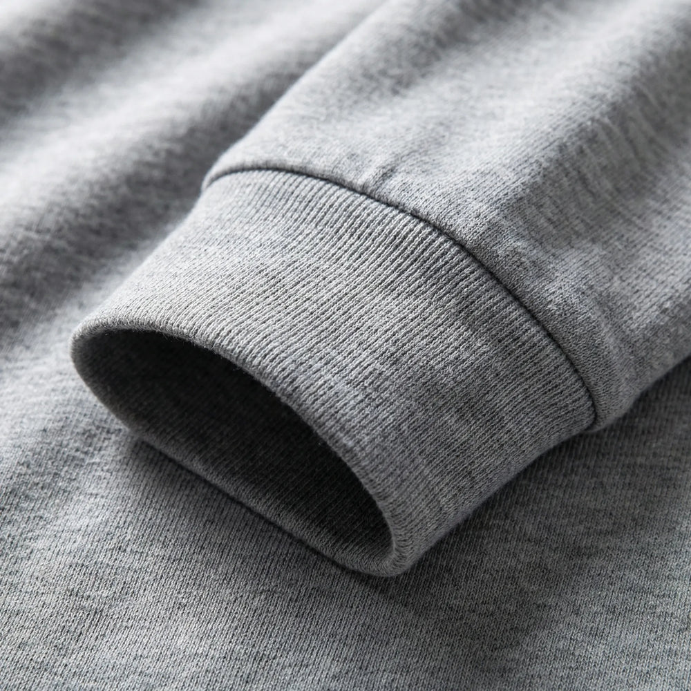 Vestalo - Camisa de manga larga con cuello redondo para hombre