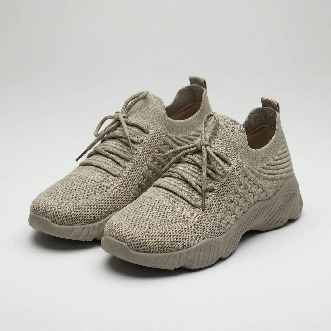 Vexluna - Zapatillas deportivas ligeras sin cordones para caminar