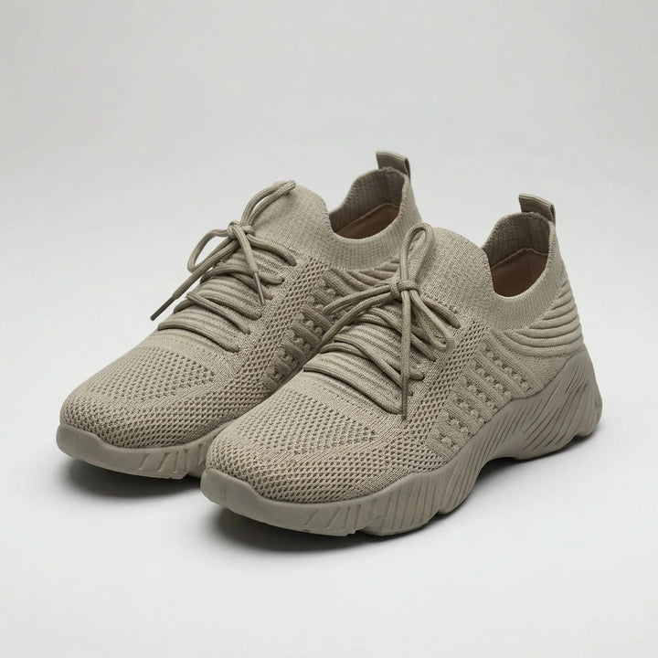 Vexluna - Zapatillas deportivas ligeras sin cordones para caminar