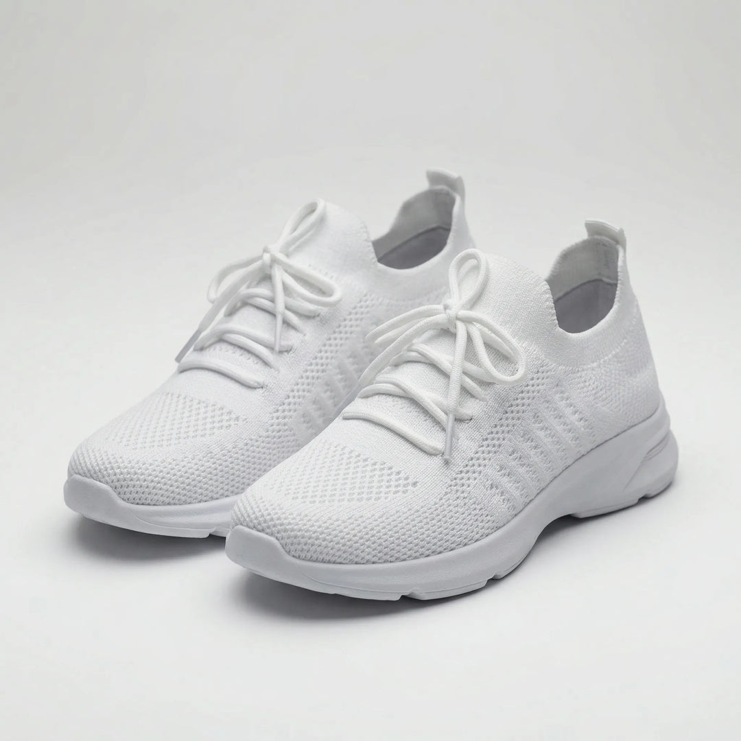 Vexluna - Zapatillas deportivas ligeras sin cordones para caminar