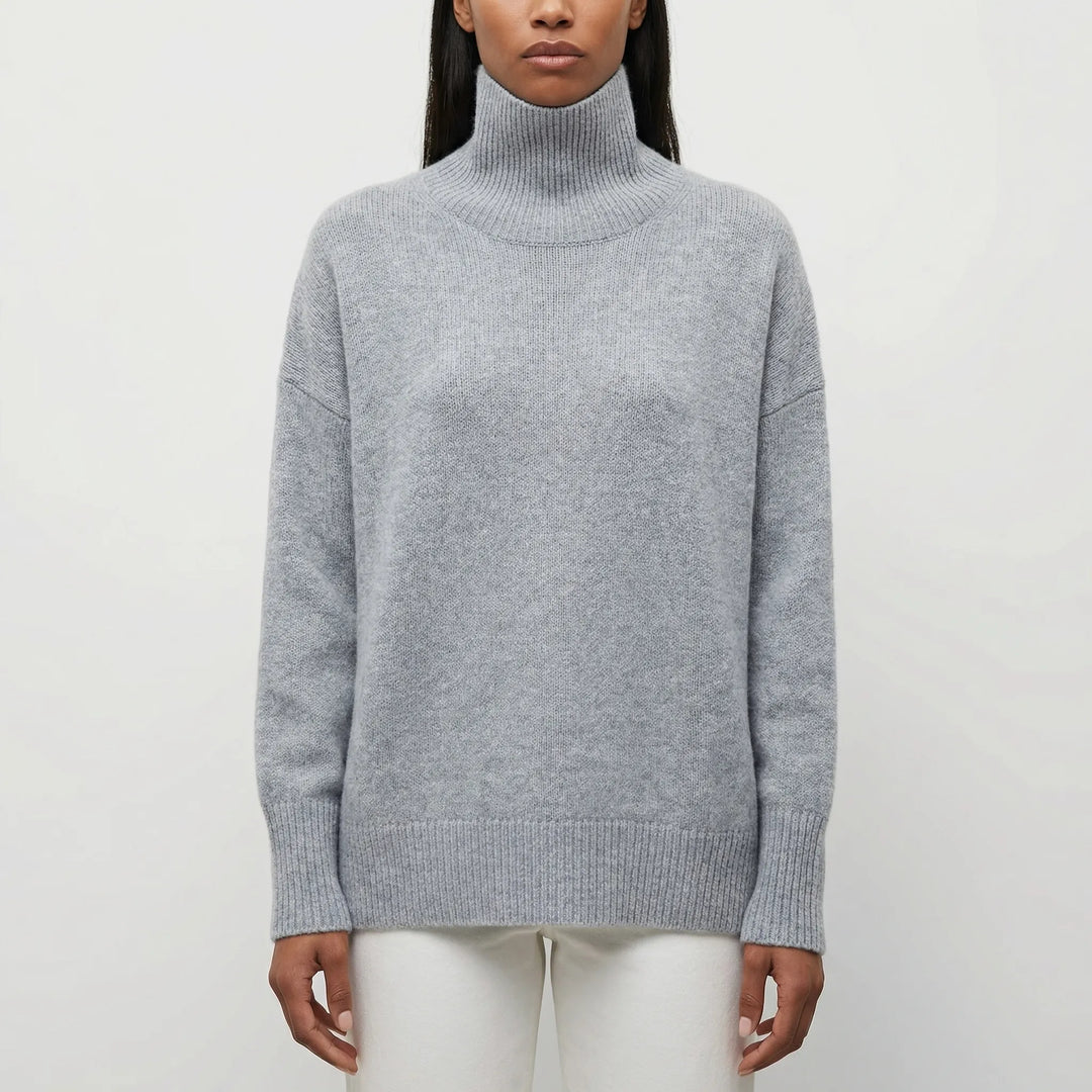 Volvaine - Jersey de cuello alto ajustado