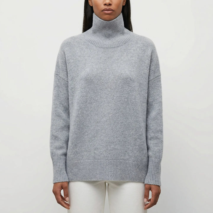 Volvaine - Jersey de cuello alto ajustado